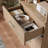 Kahler 70.9'' H x 23.6'' W Standard Bookcase with 3 Drawers-1083135210