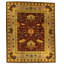 Big Donegal Wool Oriental Area Rug in Red/Yellow