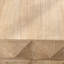 Table basse à motif tridimensionnel en relief de 23,62 po de hauteur