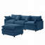 Modulaire 3 places avec repose-pieds-1761025355