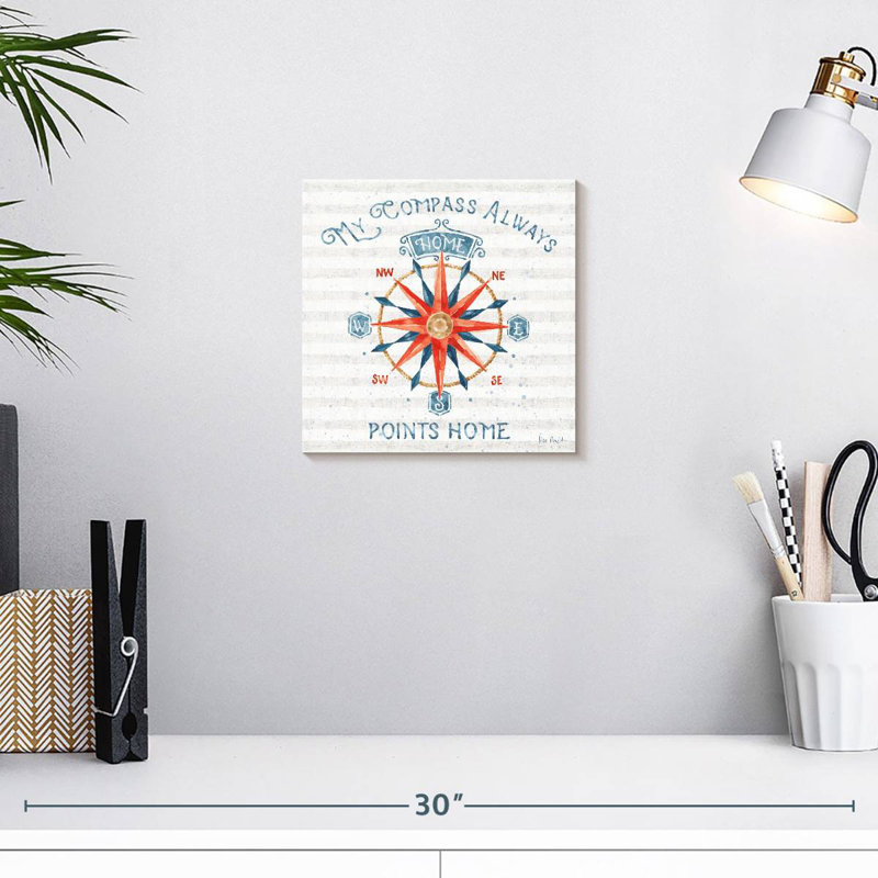 Plaque murale Khylige Nautical Life VII, H 10 po x l 10 po