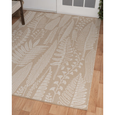 Tapis d'intérieur / extérieur à motif floral de qualité supérieure Cheeseman Peter