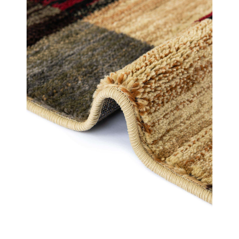 Tapis abstrait Adetomiwa, Rectangle 9 pi x 12 pi