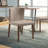 Arnleif 20'' H Faux Leather Upholstered Parsons Chair-1839200989