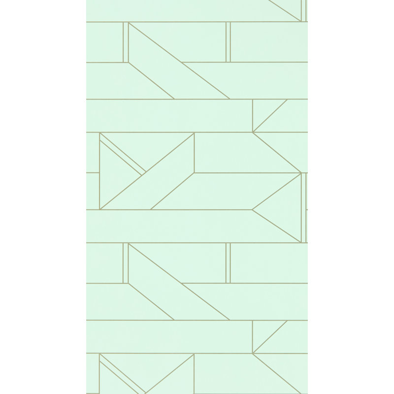 10.05m x 52cm Matte Wallpaper Roll, Mint