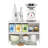 Bagdat Wood Kitchen Counter Stackable Organizer Shelf-71044473