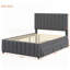 Lit plateforme tapissier avec lit gigogne simple et 3 tiroirs-314168342-314168344