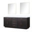 Meuble-lavabo double Shelter et miroirs 28 po-115767000-115766993-115766988