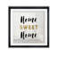 « home doux home », art textuel encadré-40530455-40495676