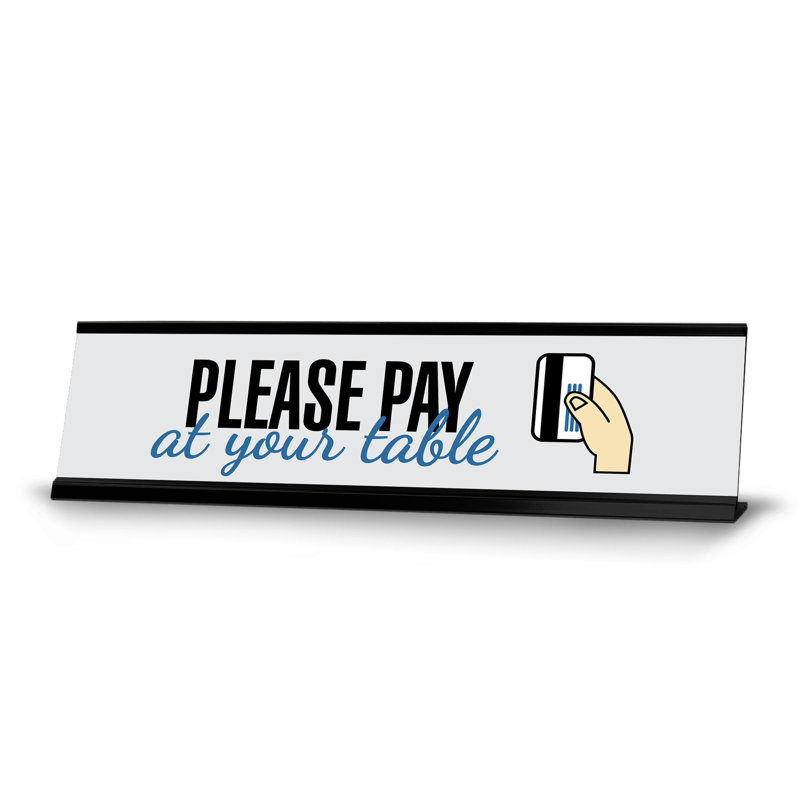 Veuillez payer à votre table