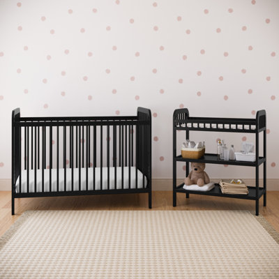 Pasadena Convertible Standard Crib and Changing Table 2 - Piece Nursery Furniture Set