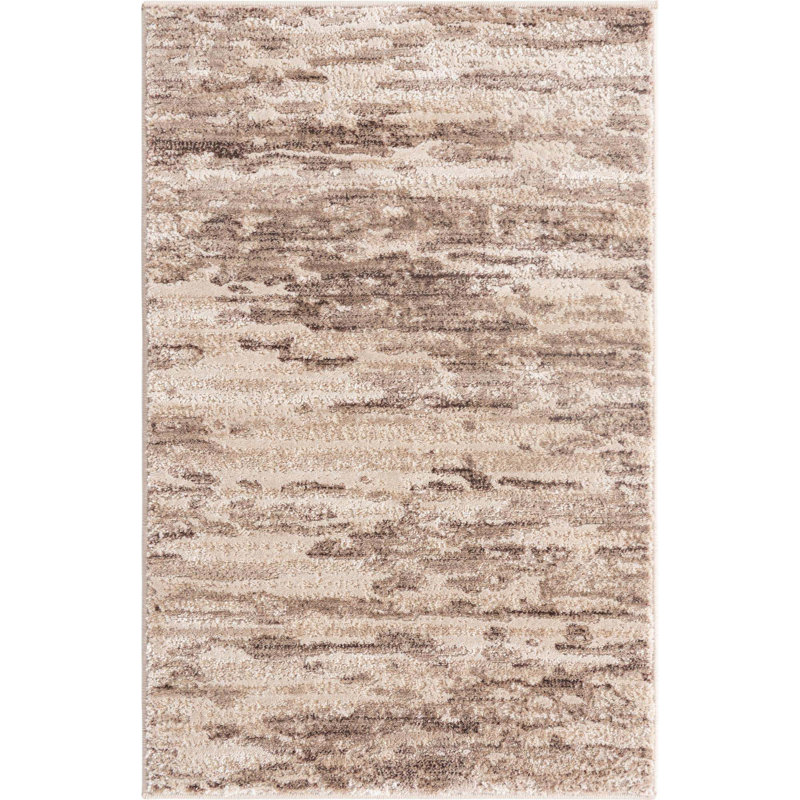 Perillo Abstract Indoor Rug, Rectangle 2' x 3'