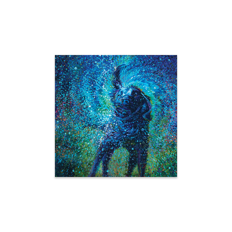 «River on plastique / acrylique» par Iris Scott, peinture