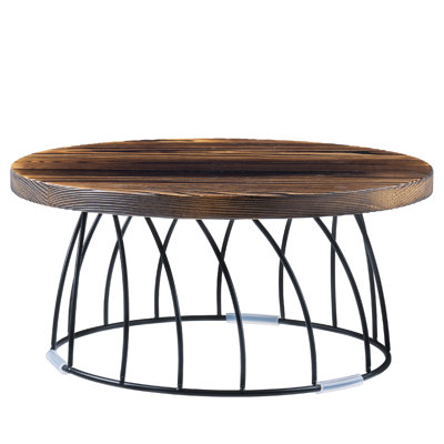 Round Solid Wood Serving Cake Stand