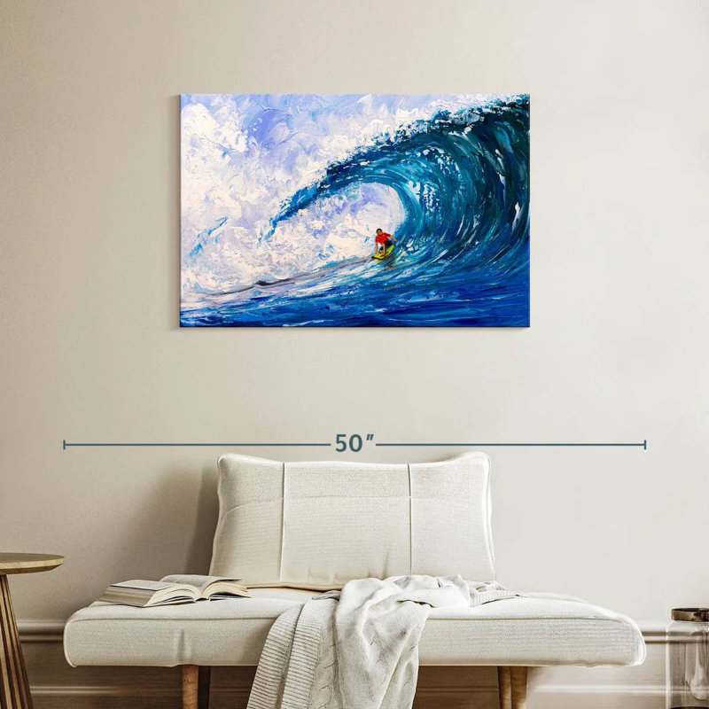Senne Surfer, 24" H x 36" W