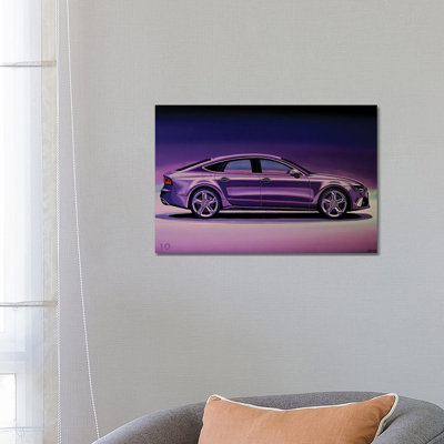 Audi RS7 2013 by Paul Meijering - Wrapped Canvas Gallery-Wrapped Canvas Giclée