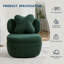 Upholstered Swivel Accent Chair-1710824903