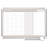 Wall Steel Magnetic Small - 2' - 4' Whiteboard-10550116