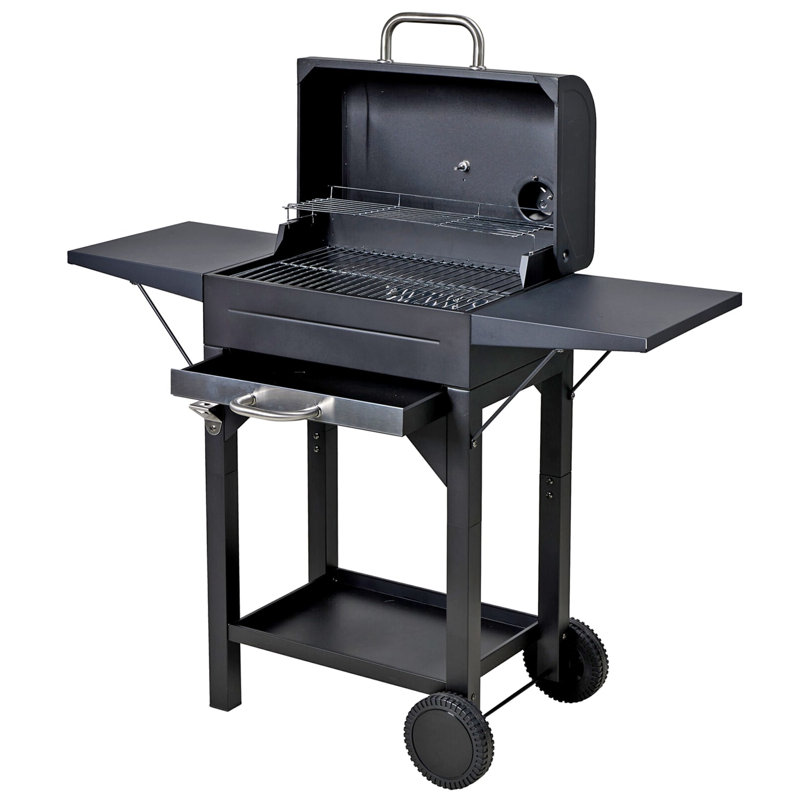 Urbn-Living Cheedla 109cm W Barrel Charcoal Grill