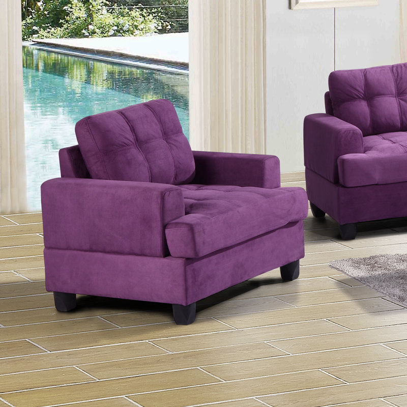 Penta Upholstered Accent Chair, Black