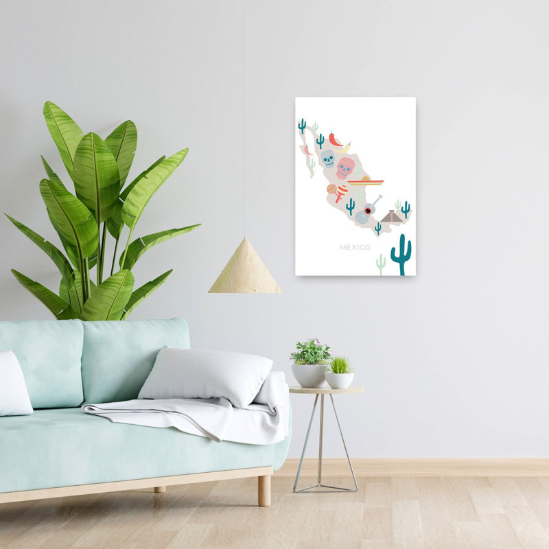 1 Piece Wrapped Canvas Wall Art, 60.96 cm H x 40.64 cm W