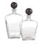 Eaves Decanters, Set Of 2