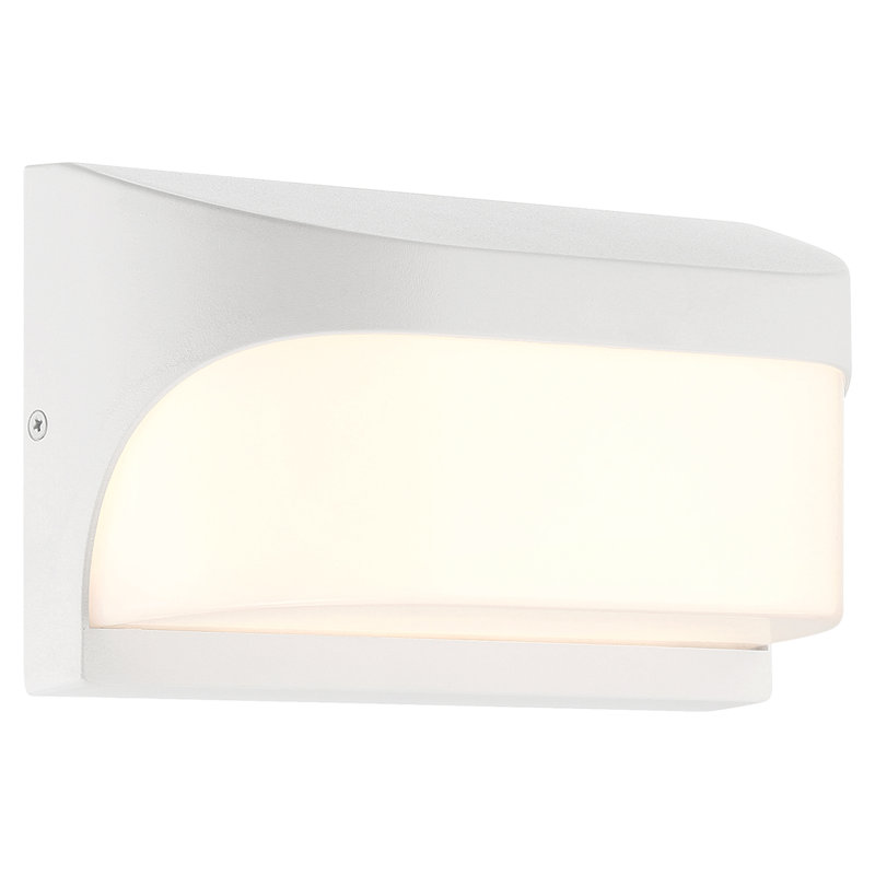 Metal Wall Light, White