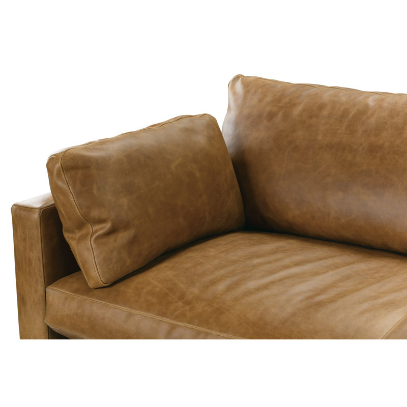 Sylvie 2-piece Leather Sectional