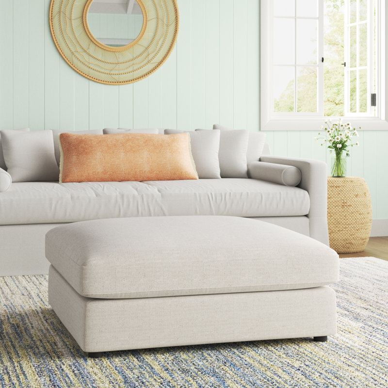 Repose-pieds Alfred, Beige