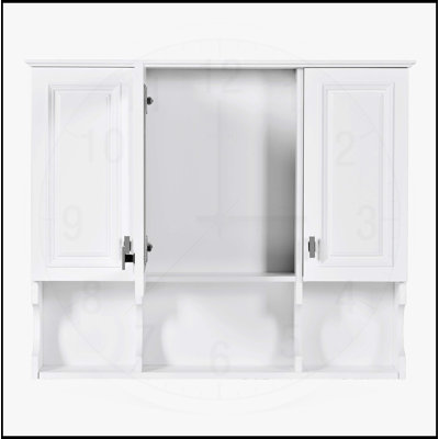 Modern Wall Mounted Bathroom Cabinet with Versatile Storage and Stylish Design