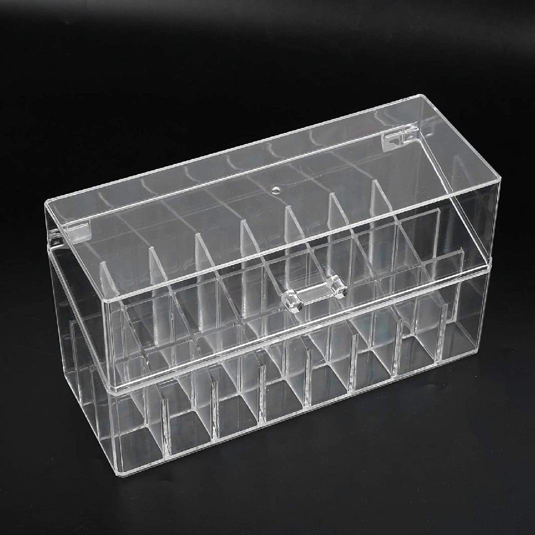 Rebrilliant Karde Plastic 24 Compartment Makeup Organizer | Wayfair