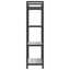 133.5cm H x 56cm W Steel Etagere Bookcase-1196406899