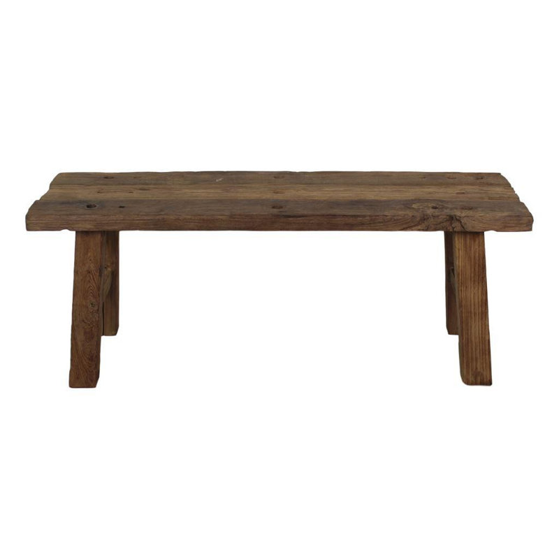 Agron Solid Wood Bench