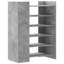 Shoe Cabinet 74.5X37.5X100 Cm Engineered Wood-673456753