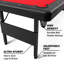 Table de billard GoSports de taille moyenne - Choisissez entre 1,83 m et 2,13 m - Modèle pliable-63853230-63853233