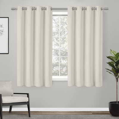 Mcmanus Sateen Room Darkening Curtain Pair