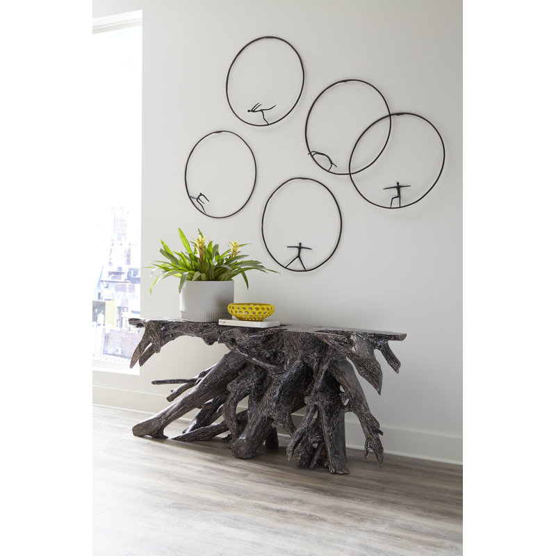 Olympic Figure in Iron Ring Style D Wall Décor