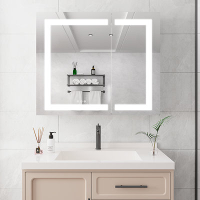 Armoire de salle de bain Led