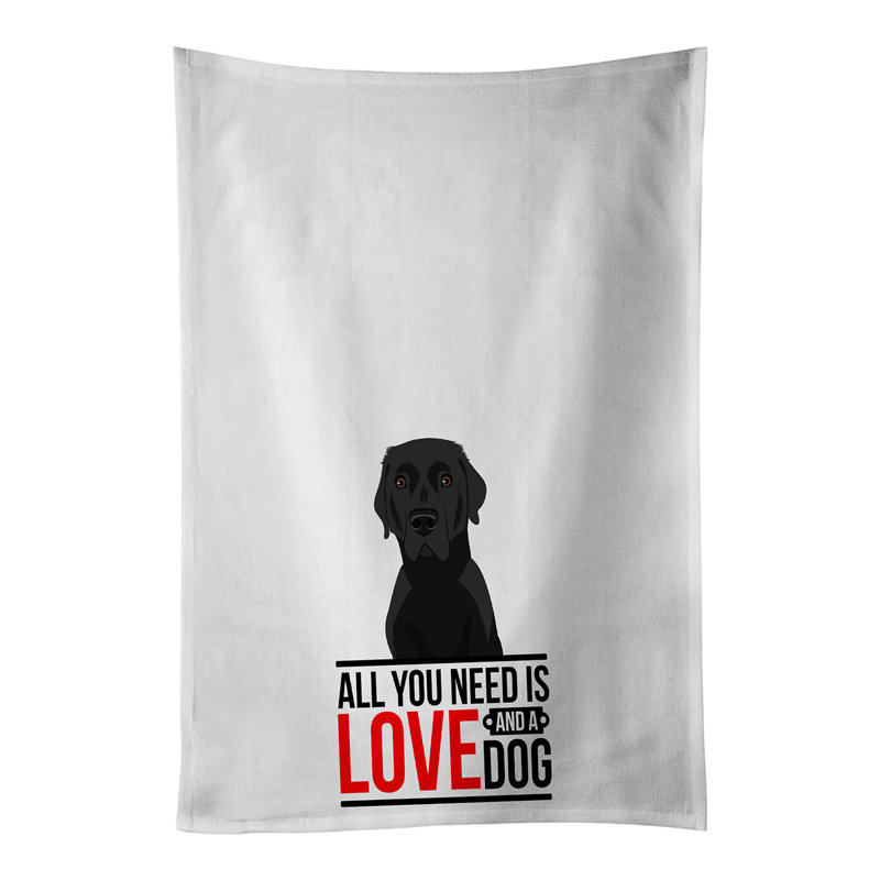 Ensemble de 2 serviettes de cuisine Labrador Retriever