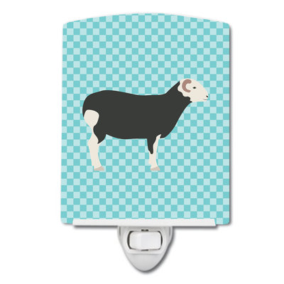 Herdwick Sheep Check Ceramic Night Light