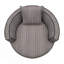 Chaise pivotante, chaise d'appoint, chaise confortable