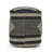 Handcrafted Fabric Cylindrical Pouf-1857823323