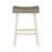 Transitional 4-Piece Counter Height Set, Table And Counter Height Stools And Coffee Solid Rubberwood Furniture