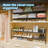 Ultra Long 2-Tier Stackable Wire Shoe Rack-621787982