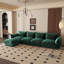 Canapé modulaire rembourré en tissu 4 pièces Minarik-1197939562