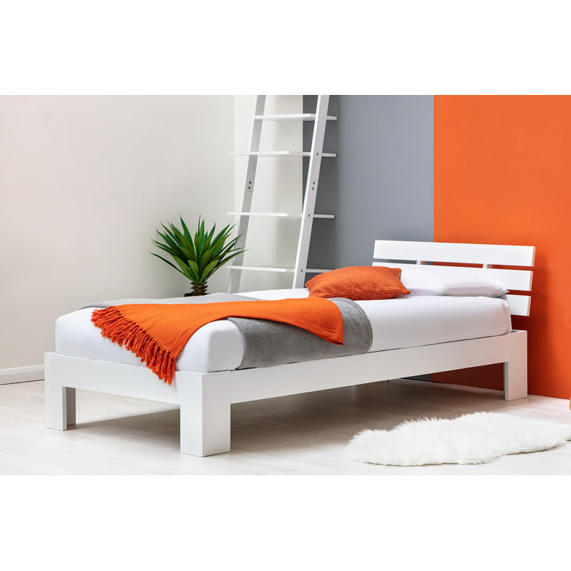 Strickler Solid Wood Bed, Single (3'), 12cm Memory Foam