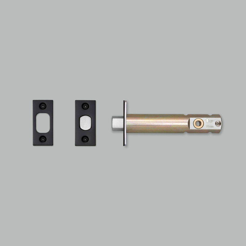 Privacy Bolt / Thumbturn Lock, Black, 3.75"