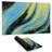 Wavy magical liquid - 14.00"x24.25" Desk mat