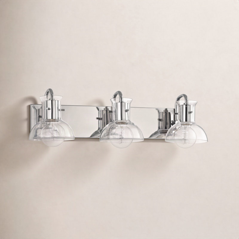 Luke 3 - Light Vanity Light, Polished Nickel