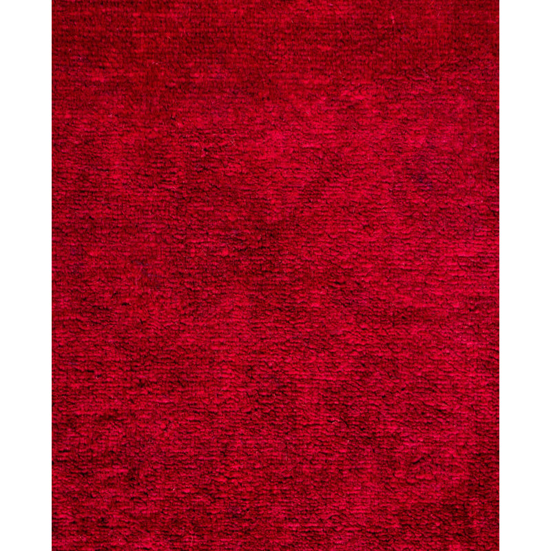 Overdyed One-of-a-Kind 3' 10" X 6' 0" Hand Knotted Area Rug